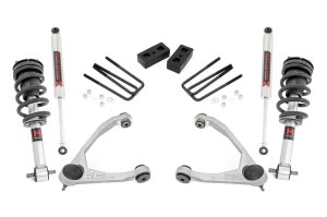 GMC Sierra 1500 Suspension Lift Kit - Rough Country - 3.5 Inch Lift Kit | Cast Steel | M1 Strut - '07-'13